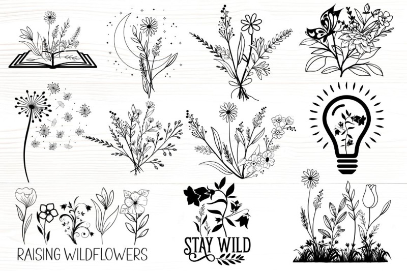 wildflower-svg-bundle-wildflower-vector