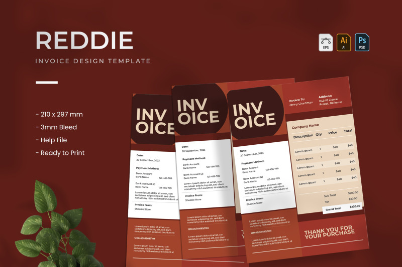 reddie-invoice