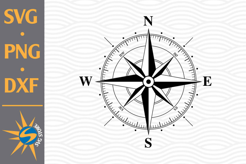 compass-svg-png-dxf-digital-files-include