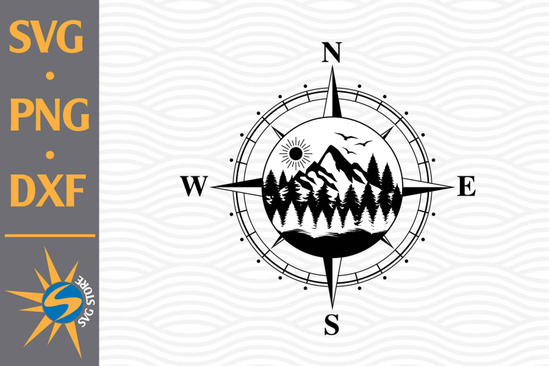compass-mountain-svg-png-dxf-digital-files-include