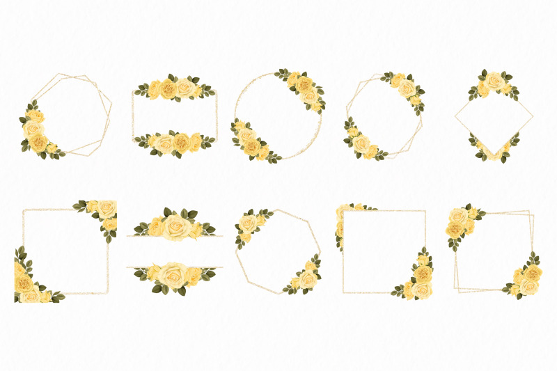 yellow-rose-flower-and-alphabet-decoration