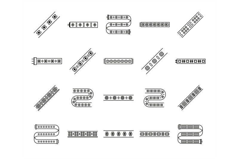 light-strip-icon-led-ribbon-modules-for-decorative-lighting-stripes