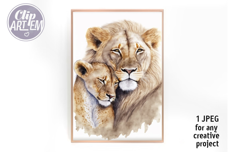 lion-daddy-baby-father-039-s-day-jpeg-image-wall-art-decor