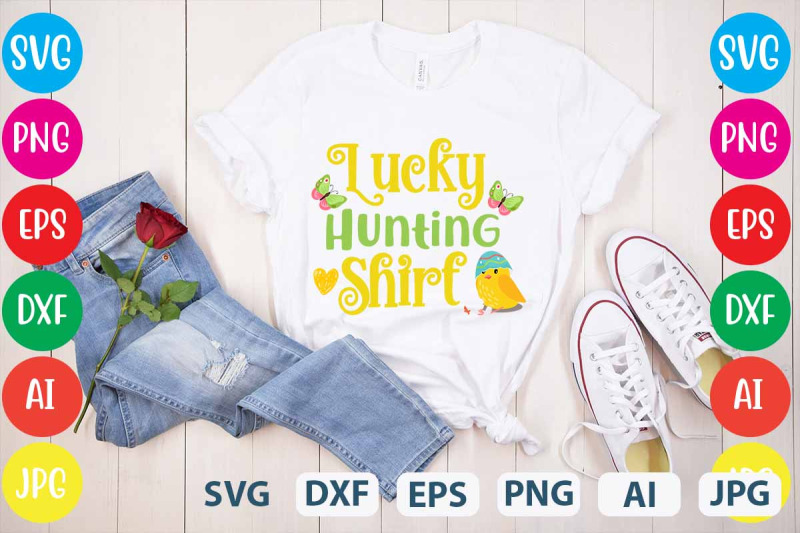 lucky-hunting-shirt-svg-cut-file