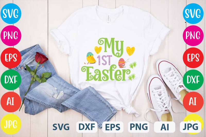 my-1st-easter-svg-cut-file