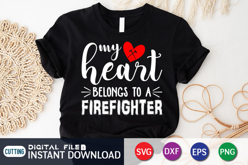 my-heart-belongs-to-a-firefighter-svg