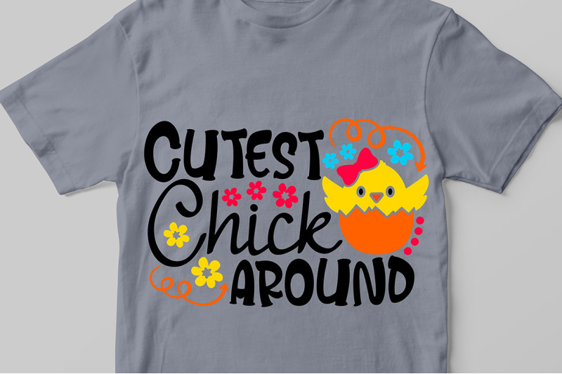 cutest-chick-around-svg-easter-chick-svg-easter-baby-girl-svg
