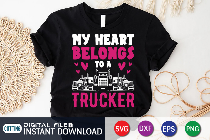 my-heart-belongs-to-a-trucker-svg