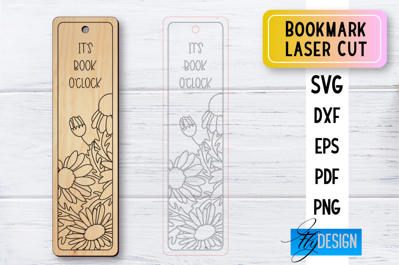 bookmark-laser-cut-svg-bookmark-svg-design-cnc-files