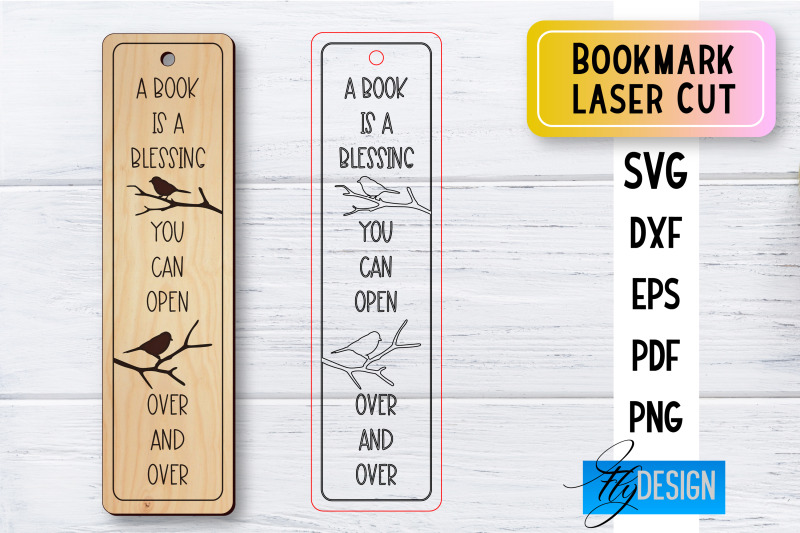 bookmark-laser-cut-svg-bookmark-svg-design-cnc-files