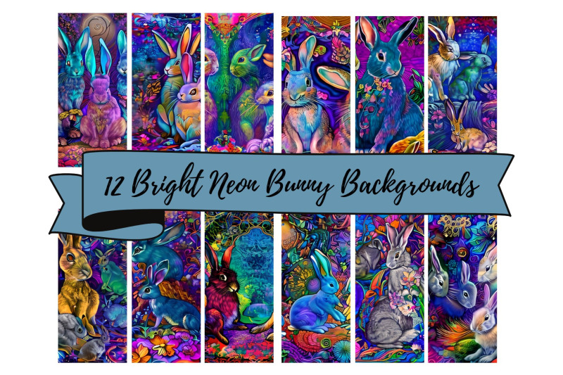 12-bright-neon-bunnies-background