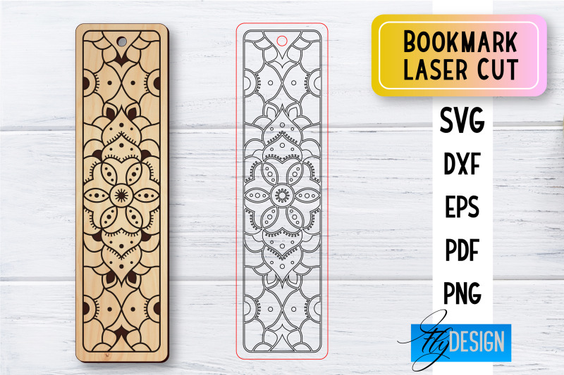 bookmark-laser-cut-svg-bookmark-svg-design-cnc-files