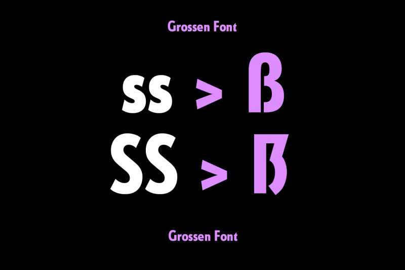 grossen-display-sans-font