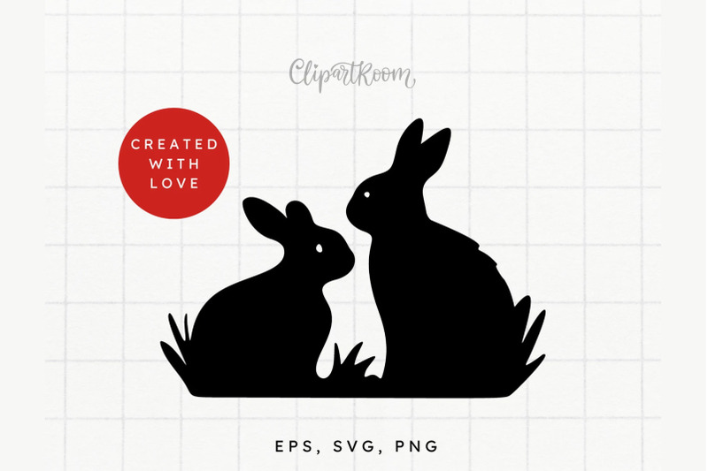 easter-bunny-vector-silhouette-set