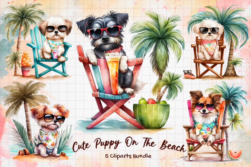 cute-puppy-on-the-beach-sublimation