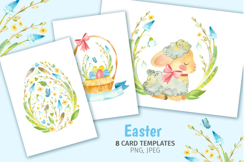 easter-cards-cute-sheep-and-spring-flowers-watercolor-clipart