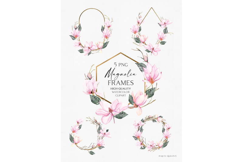 magnolia-blossom-watercolor-set