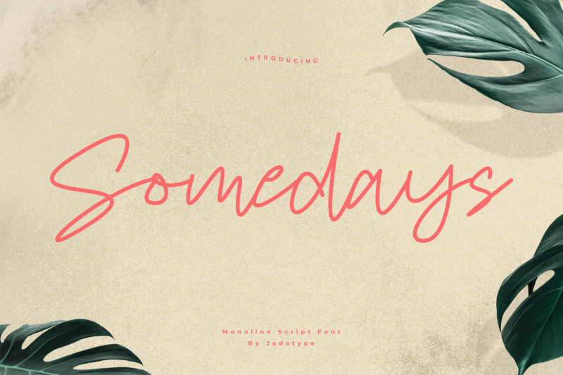 somedays-font