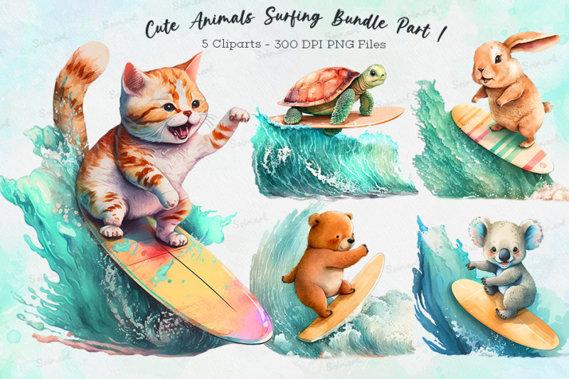 cute-animals-surfing-bundle-part-1