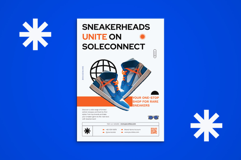 sneakers-marketplace-flyer-a4