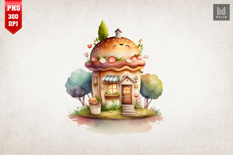 watercolor-hamburger-house-8