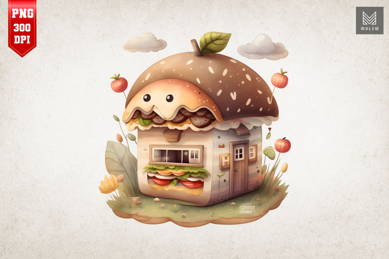 watercolor-hamburger-house-12