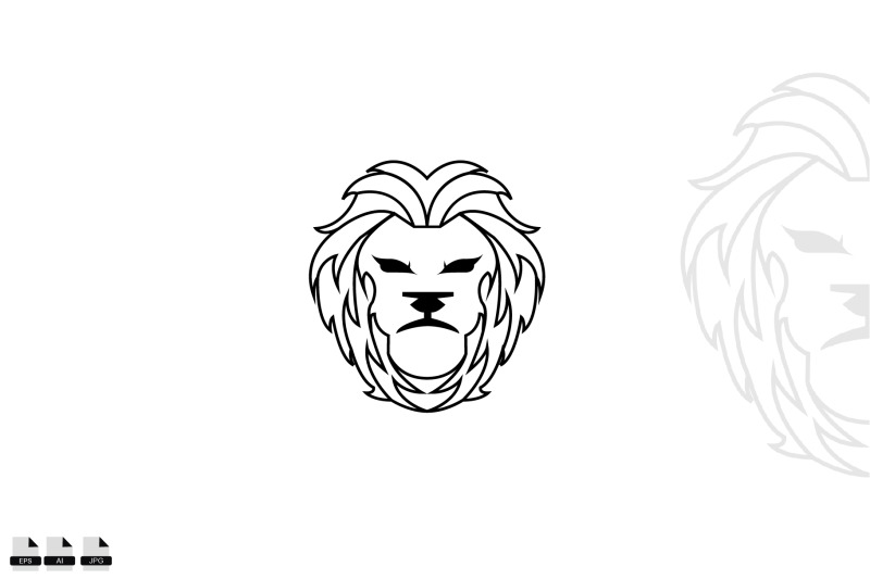 geometric-lion-head-logo-abstract-isolated-vector-template-logo-design