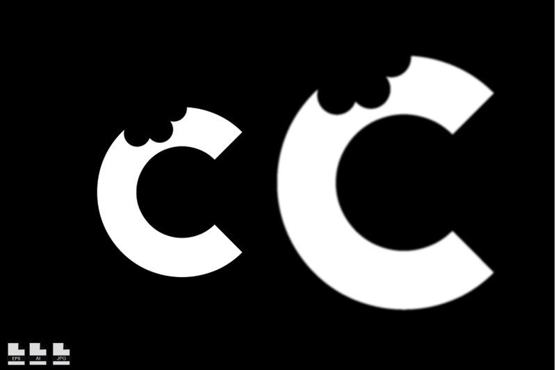 c-bite-letter-logo-unique-attractive-creative-modern-initial-c-logo-w