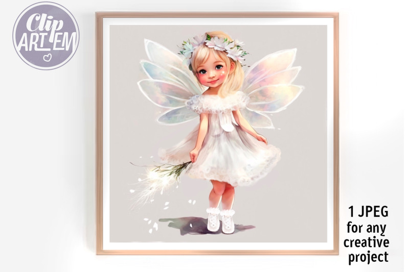 cute-blond-girl-fairy-nursery-wall-art-watercolor-jpeg-image