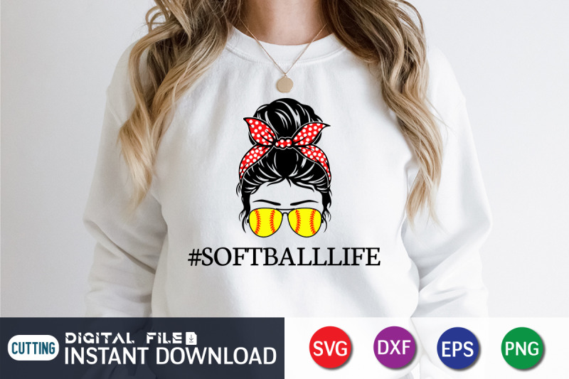 softball-life-messy-bun-svg