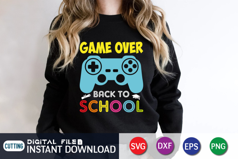 game-over-back-to-school-svg