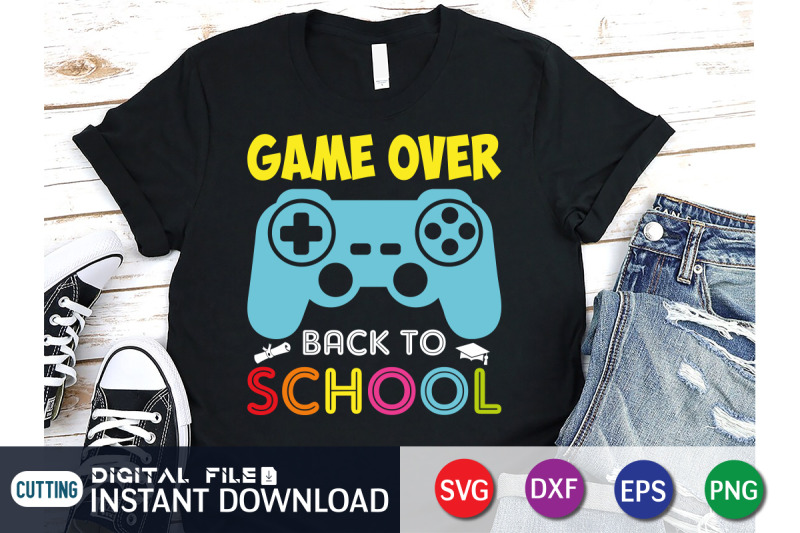 game-over-back-to-school-svg