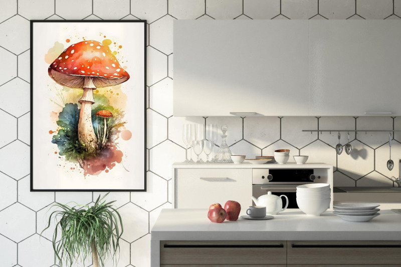 watercolor-vegetables-wall-art