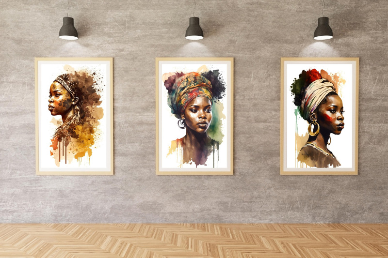 afro-women-wall-art-black-history-month-woman