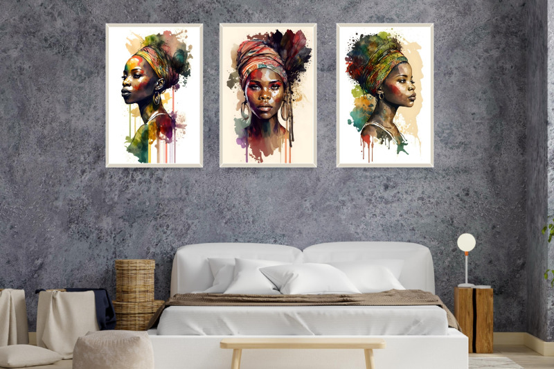 afro-women-wall-art-black-history-month-woman