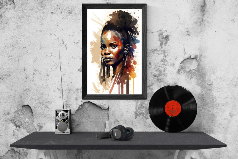 afro-women-wall-art-black-history-month-woman