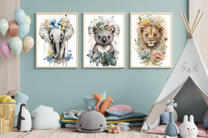 printable-baby-animals-nursery-wall-art