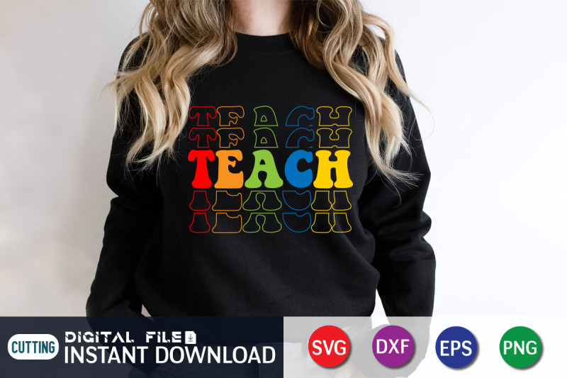 retro-teach-t-shirt-svg