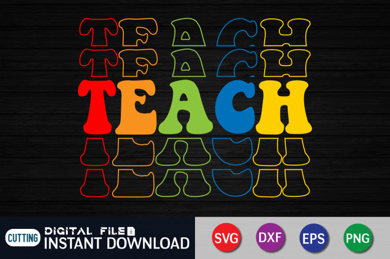 retro-teach-t-shirt-svg