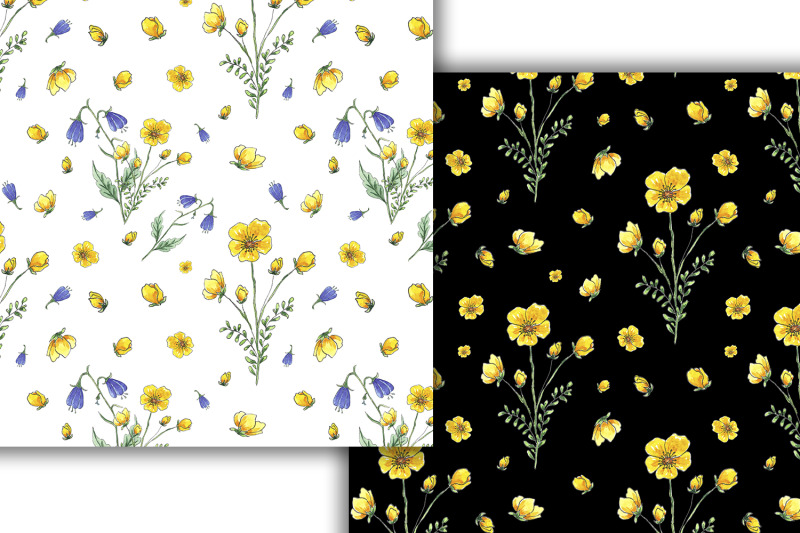 watercolor-wild-flowers-pattern-seamless