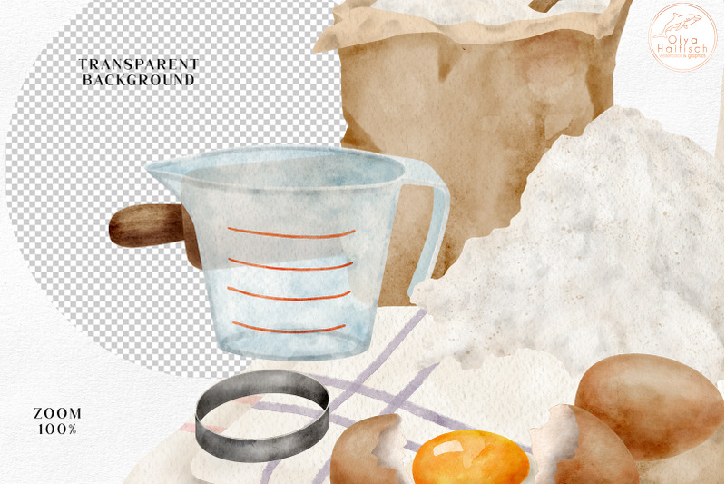 watercolor-baking-ingredients-clipart-flour-butter-eggs-milk-png