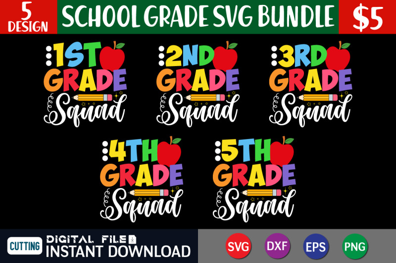 school-grade-svg-bundle
