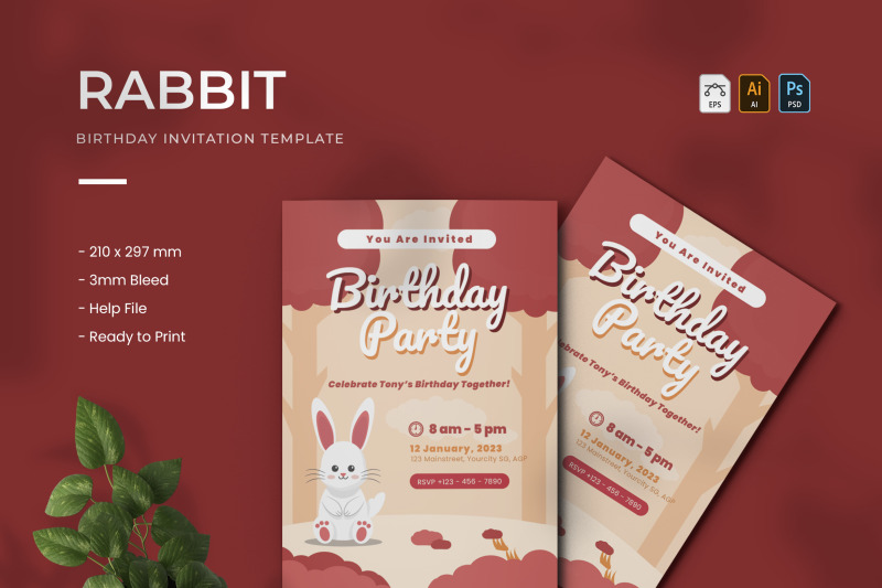 rabbit-birthday-invitation