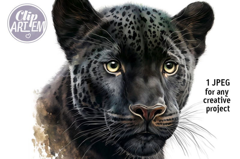 black-panther-portrait-wall-decor-jpeg-watercolor-picture