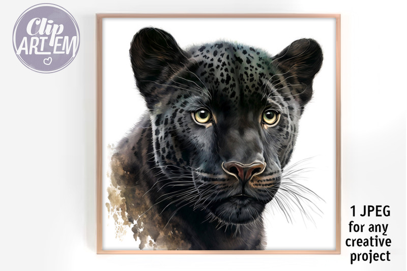 black-panther-portrait-wall-decor-jpeg-watercolor-picture