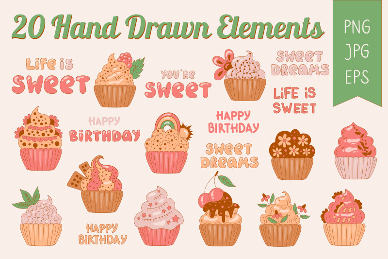 retro-cupcakes-clipart-amp-premade-cards