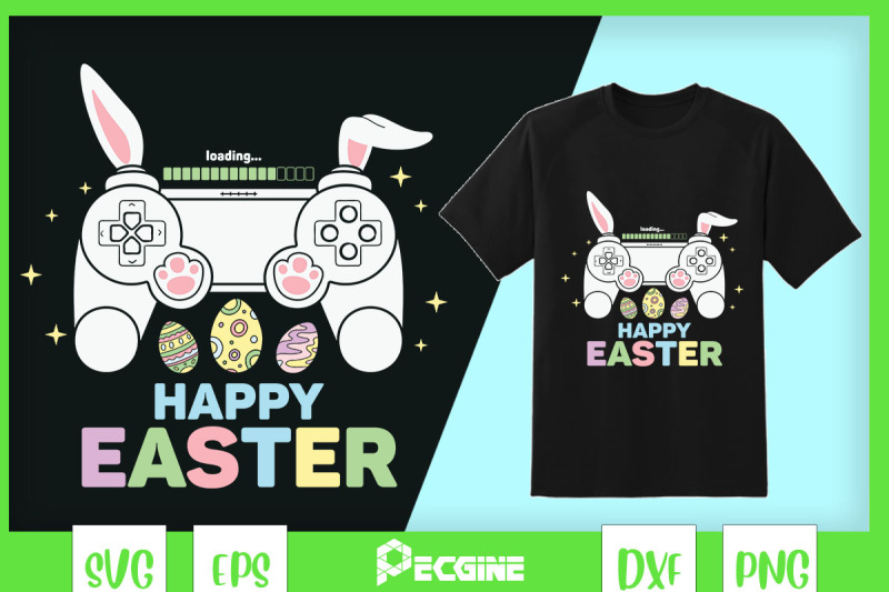 game-controller-loading-happy-easter