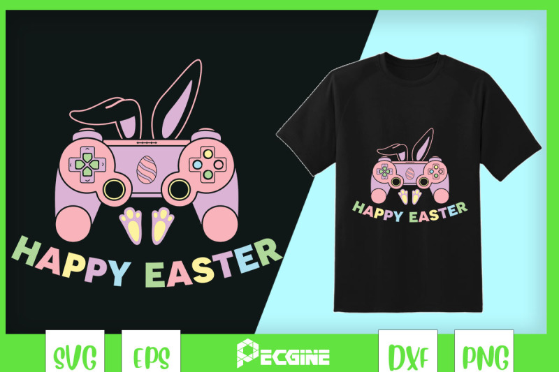 happy-easter-game-controller-bunny-ears