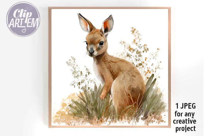 baby-kangaroo-joey-digital-print-watercolor-jpeg-wall-decor