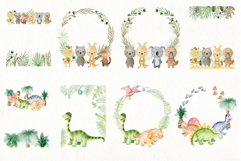 48-watercolor-frames-with-animals